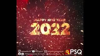 Happy New Year PSQ Nation! Welcome 2022!