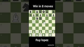 Win in 8 moves