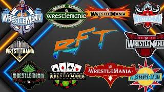 WrestleMania 221-230 Logos