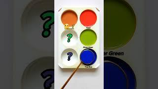 Can You Guess the Color Mix? 41 (Easy to Hard)  #ColorMixing #Satisfying