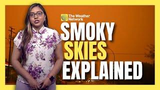 Why Smoke Turns the Sky an Eerie Red Colour