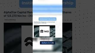 NIO Stock Analysis Major Institutional Moves and Earnings Catalyst!