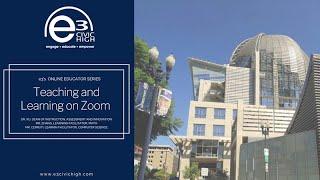 Teaching and Learning on Zoom