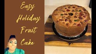 Holiday Fruit Cake #cooking #baking #food #recipe #howto #foodie #cake  #share #subscribe