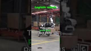 Amazing facts on Logistic robots #logistics #robot #ai #usa #shorts #robotics #scienceonline #viral