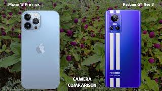 iPhone 13 Pro max vs Realme GT Neo 3 | Camera Test