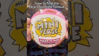 how to find rare miniverse fondue