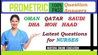 2023 Prometric Questions & Answers for Nurses  |Prometric QATAR OMAN SAUDI | HAAD,DHA|  Part -8