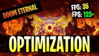  DOOM ETERNAL: Dramatically increase performance / FPS with any setup! 2020