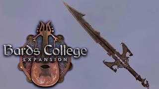 The Dragonslayer's Sword - Bards College Expansion: Part 5 | Skyrim Creations