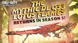  Season 5 Returning Mythic Gun - New Draws Leaks COD Mobile - CODM