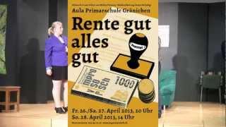 Theatergruppe Improvisorisch Gränichen zeigt «Rente gut - alles gut»