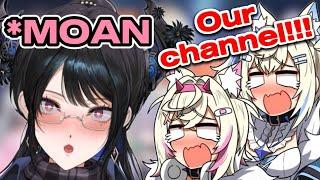 FuwaMoco's channel in danger after Nerissa making lewd noise [Hololive/FuwaMoco] [EngSub]