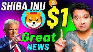 Great News  SHIBA INU COIN with BTC and BNB Could Be in US Reserves