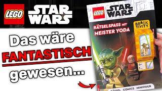 Wahnsinnige Figur, aber EINS FEHLT!  Lego Star Wars "Rätselspaß mit Meister Yoda" Review