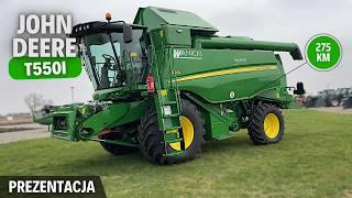 JOHN DEERE T550i - ciekawy i uniwersalny kombajn | Prezentacja / test kombajnu