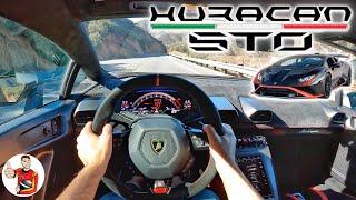 The Lamborghini Huracan STO is a Sweetheart Supercar that Sounds Like Chaos (POV Drive Review)