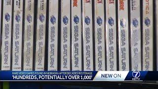 Rare video games found in Nebraska after 27 years in storage