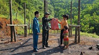 Single Mother: build a new house out of bamboo and get help from the police Local