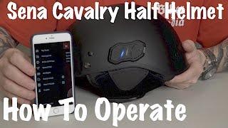 How To Use the Sena Cavalry Bluetooth Helmet-Bluetooth Sync & Pair