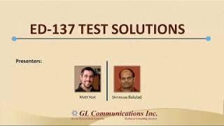 ED-137 Test Solutions - Mar 2018