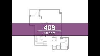 Studio 408 (642 sqft)