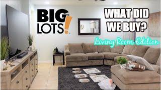 WHAT DID WE BUY AT BIG LOTS! Living Room Makeover SHOP WITH ME + New BIG LOTS Spring DECOR 2021