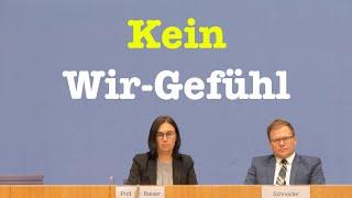 Bericht des Regierungsbeauftragten für Ostdeutschland, Carsten Schneider | BPK 25. September 2024