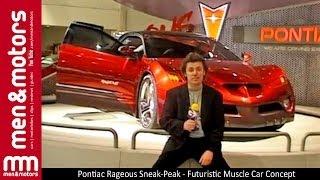 Pontiac Rageous Sneak-Peak - Futuristic Muscle Car Concept