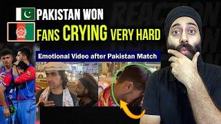 Afghanistan Fans  Crying after Losing the Match | PAKISTAN WON 