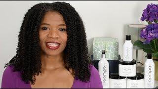 Wash and Go Natural Hair Tutorial Adwoa Beauty Product Review