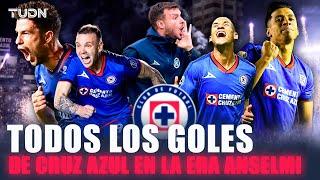 ¡LA MAQUINOLA!  TODOS LOS GOLES de Cruz Azul desde la era Anselmi | TUDN