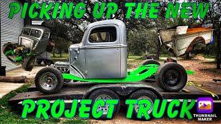 Picking Up The New Project Truck (Classic 1940 Ford Truck)