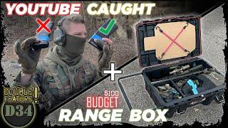 DOUBLE FEATURE  ( YT is bonkers.. nobody cares dude ) ( DIY range box )