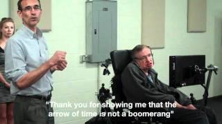 Stephen Hawking at the Institute for Quantum Computing: The Boomerang of Time