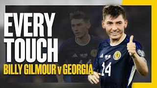 Billy Gilmour v Georgia - Every Touch | Scotland 2-0 Georgia | EURO 2024 Qualifying