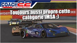 iRacing // Ma 1ere course sur le nouveau Spa ! // IMSA Fixed