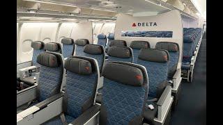 Delta A330-300 cabin (3M3) 4K