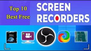 Top 10 Best Screen Recorder For PC | Free Screen Recorder