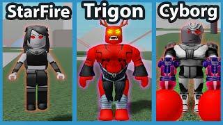 I Unlocked Evil Teen Titans Evolution in Roblox Teen Titans Battlegrounds