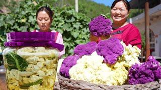 [Xia Jie in northern Shaanxi] 50 catties of cauliflower  which is a special ”kimchi flower” in nort