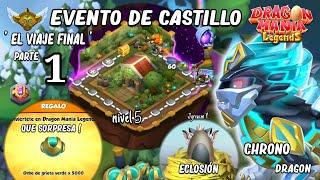 El Viaje Final Parte 1 Evento Castillo Nivel 5 - Divino Crono y Mimos Eclosión| Dragon Mania Legends