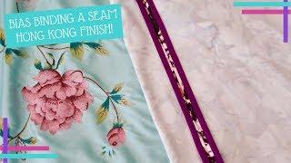 How To/How I :: Bias Binding a Raw Edge