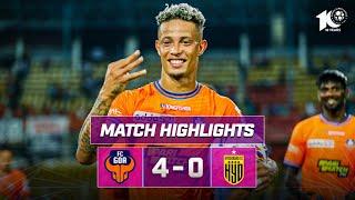 Match Highlights | FC Goa 4-0 Hyderabad FC | MW 21 | ISL 2023-24