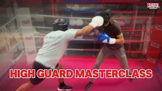 Masterful High Guard Boxing: Epic Sparring Domination