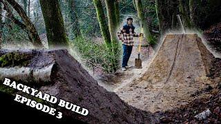 BACKYARD DIRT JUMP BUILD - EPISODE 3!