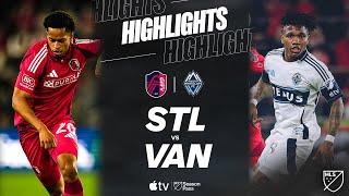 St. Louis CITY SC vs. Vancouver Whitecaps FC | Full Match Highlights