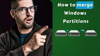 How to merge partitions in Windows 11/10 | combine disk without losing data in hard drive/ssd