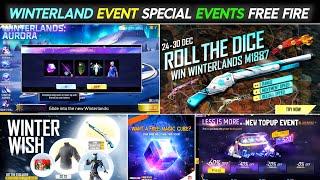 13 December Winterland Special Events | free fire new event | ff new event | new event free fire