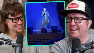 Nick Swardson Explains Being Pulled Off Stage in Colorado